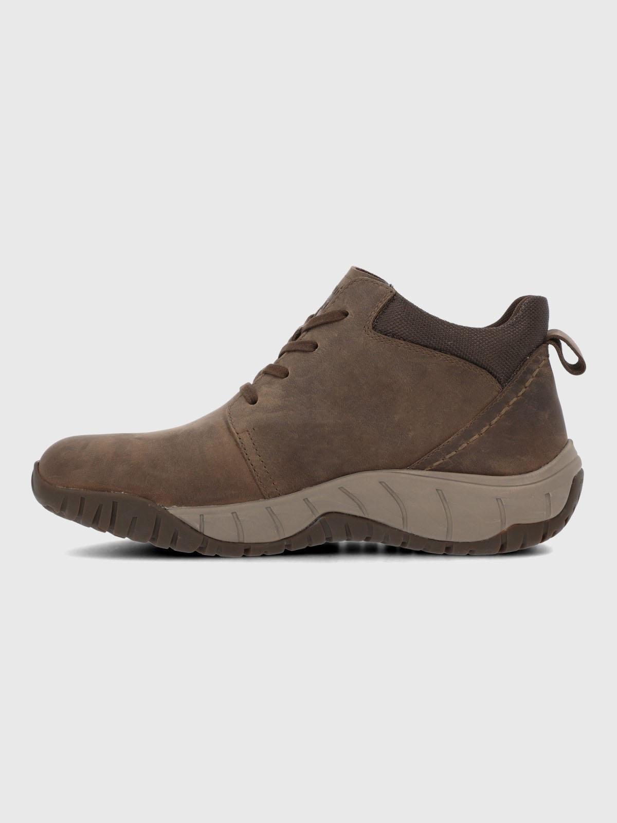Botin Cuero Hombre Bodo Café-4