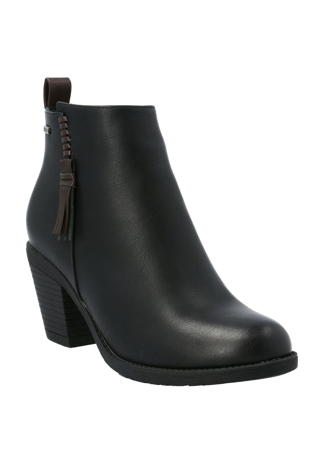 Botin Mujer Xavi Negro-0
