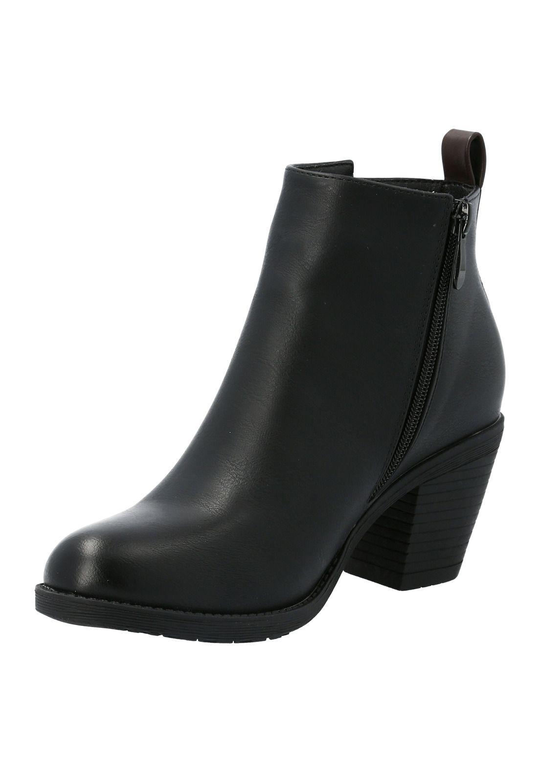 Botin Mujer Xavi Negro-3