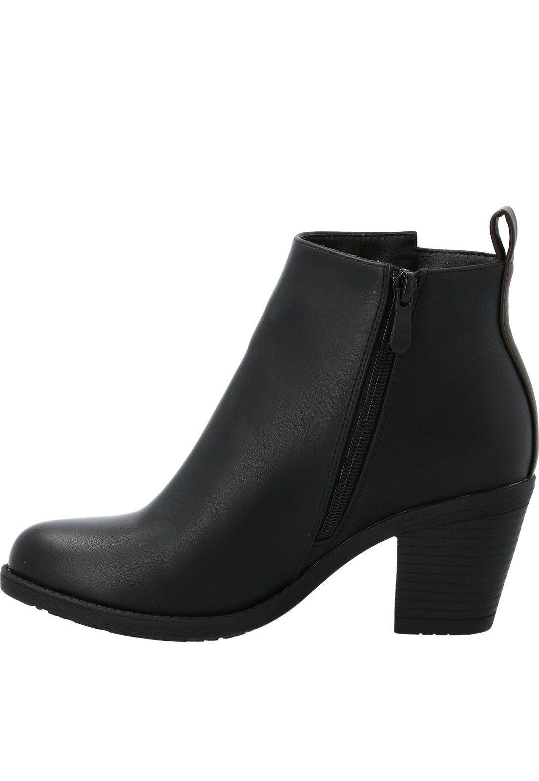 Botin Mujer Xavi Negro-4