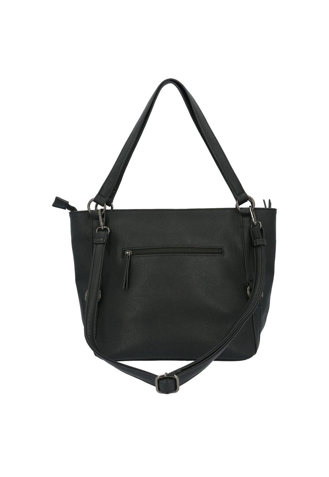Cartera Mujer Clark Shopper Negro-2