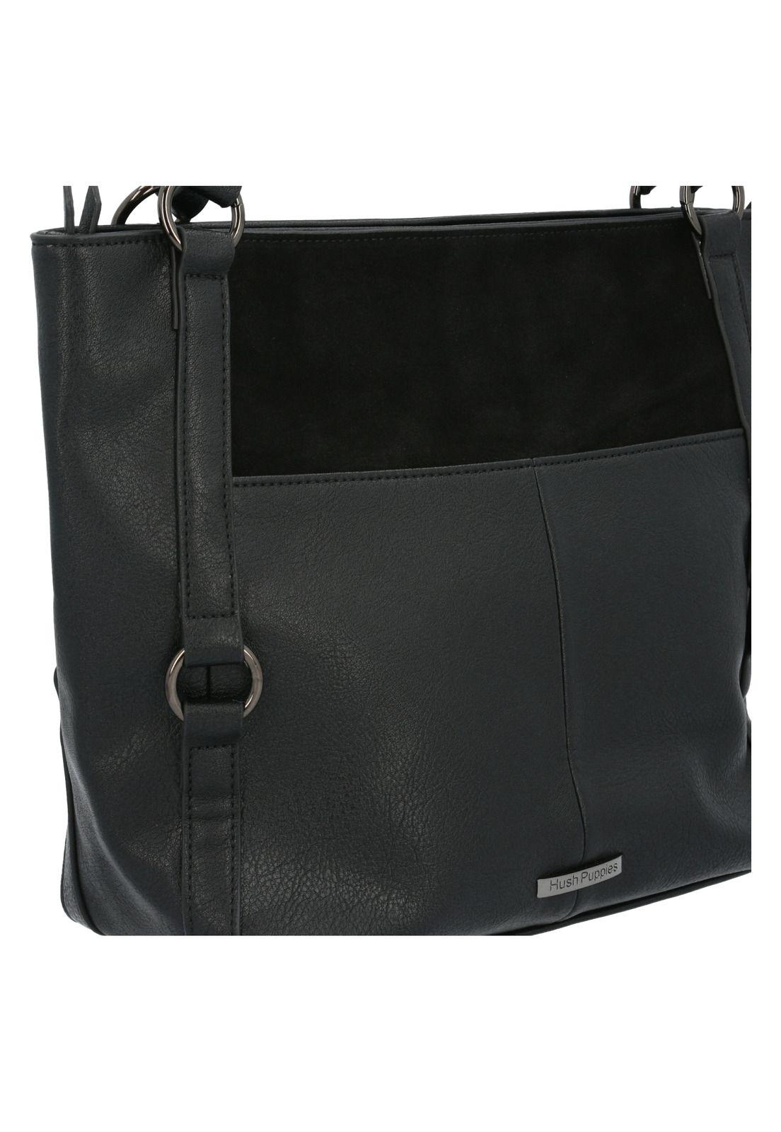 Cartera Mujer Clark Shopper Negro-3