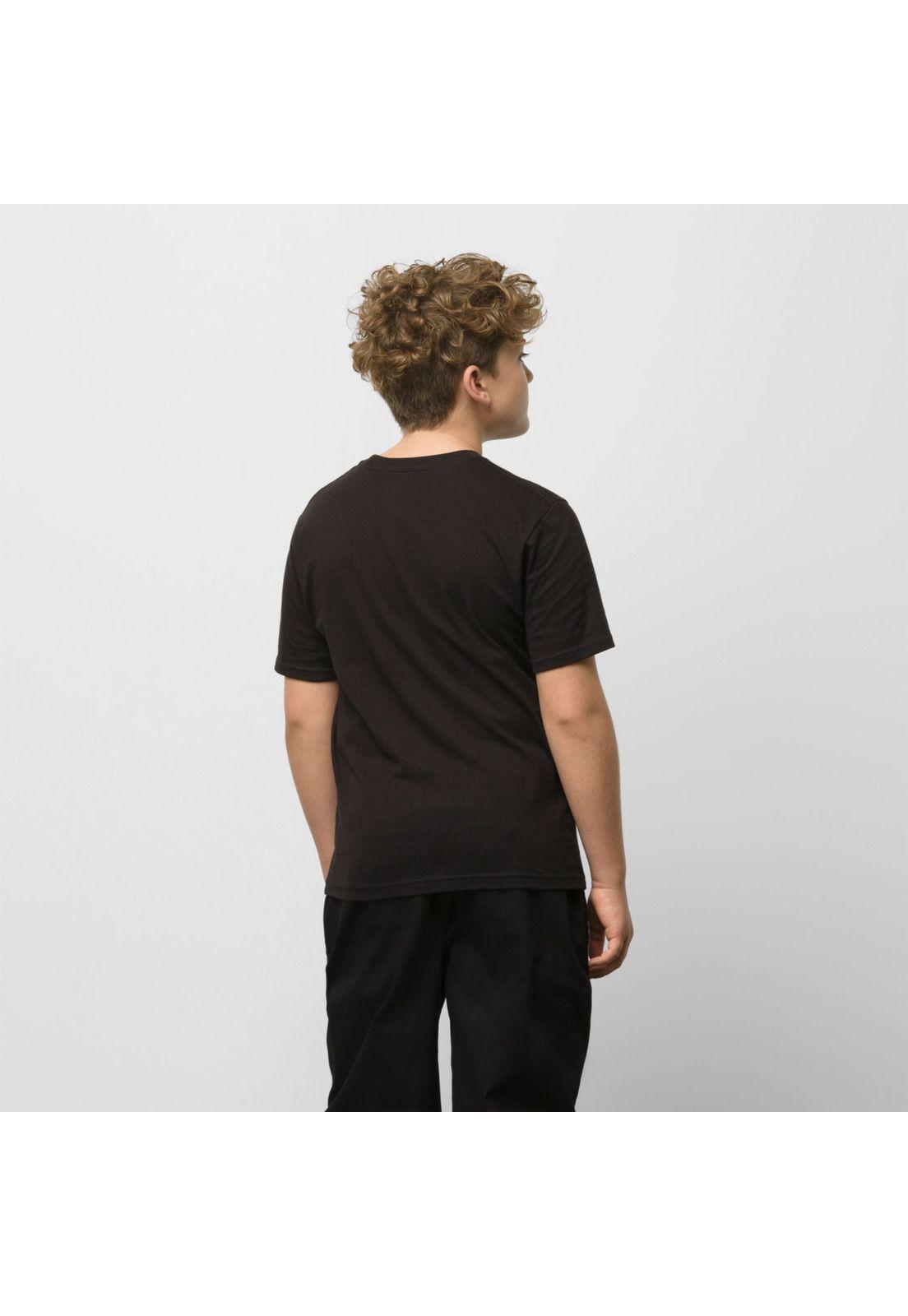 Polera M/C Niño Palm Visionary Ss Tee Black-3
