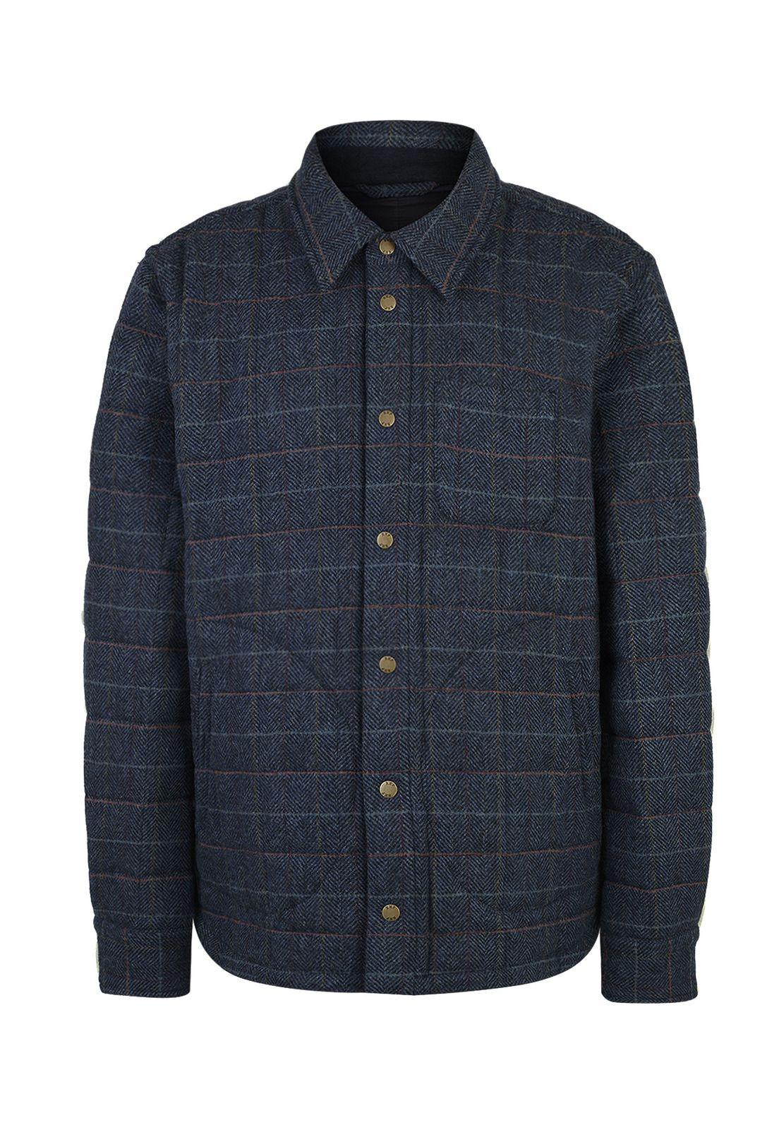 Chaqueta Lana Hombre Lewis Azul-0