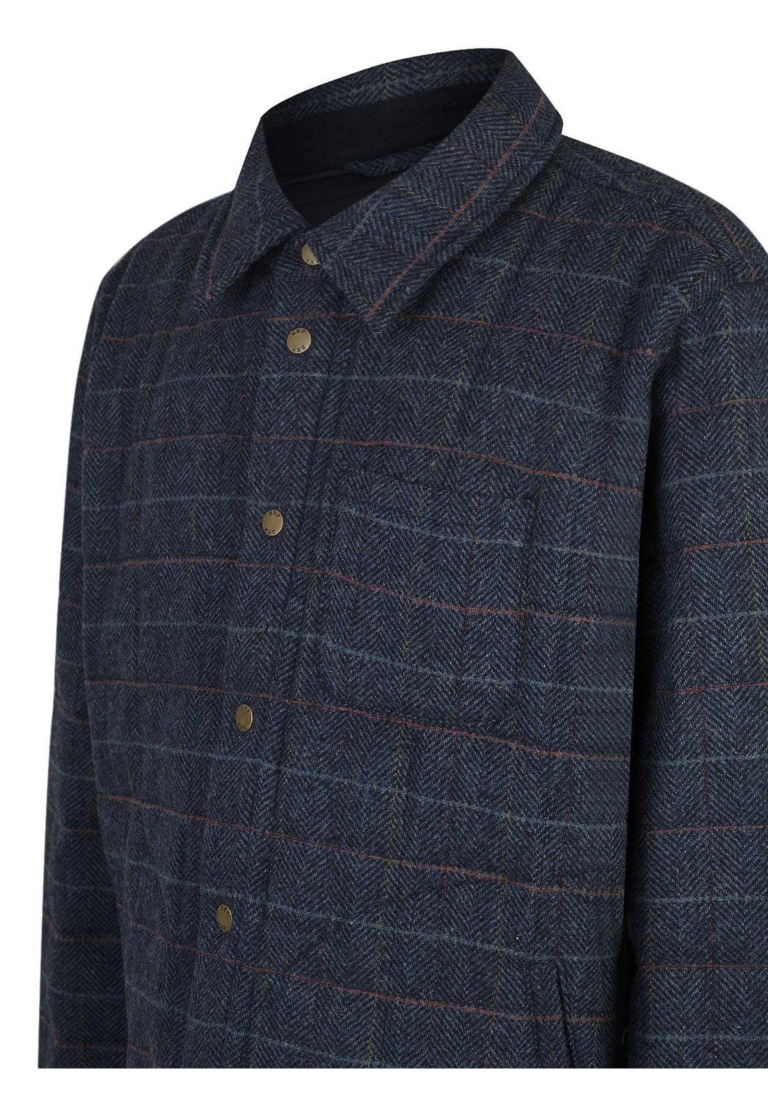 Chaqueta Lana Hombre Lewis Azul-3