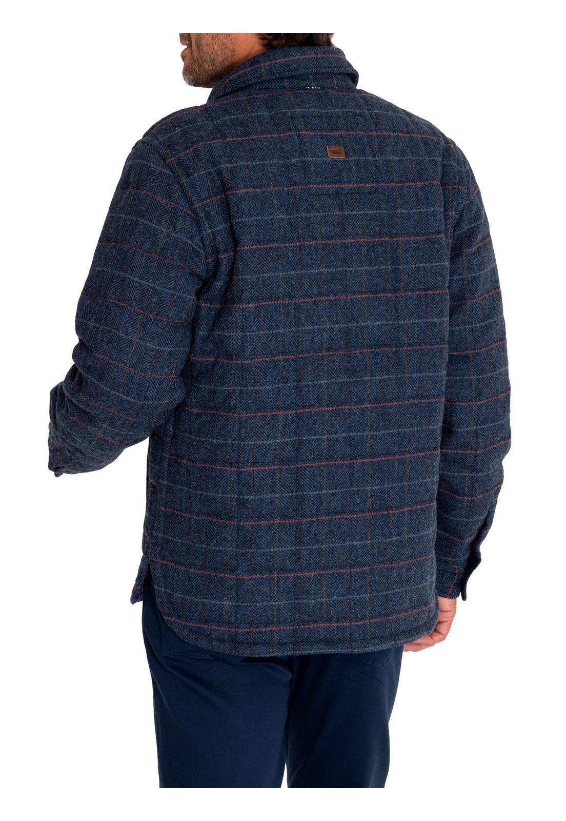 Chaqueta Lana Hombre Lewis Azul-6