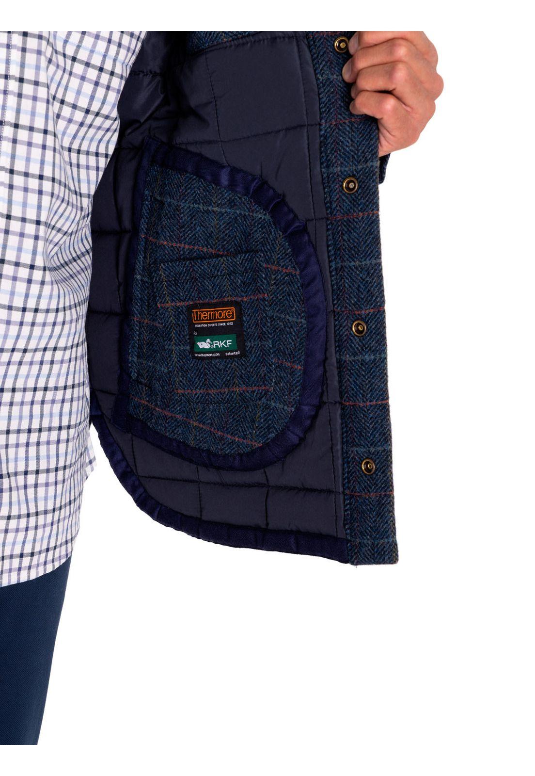 Chaqueta Lana Hombre Lewis Azul-9