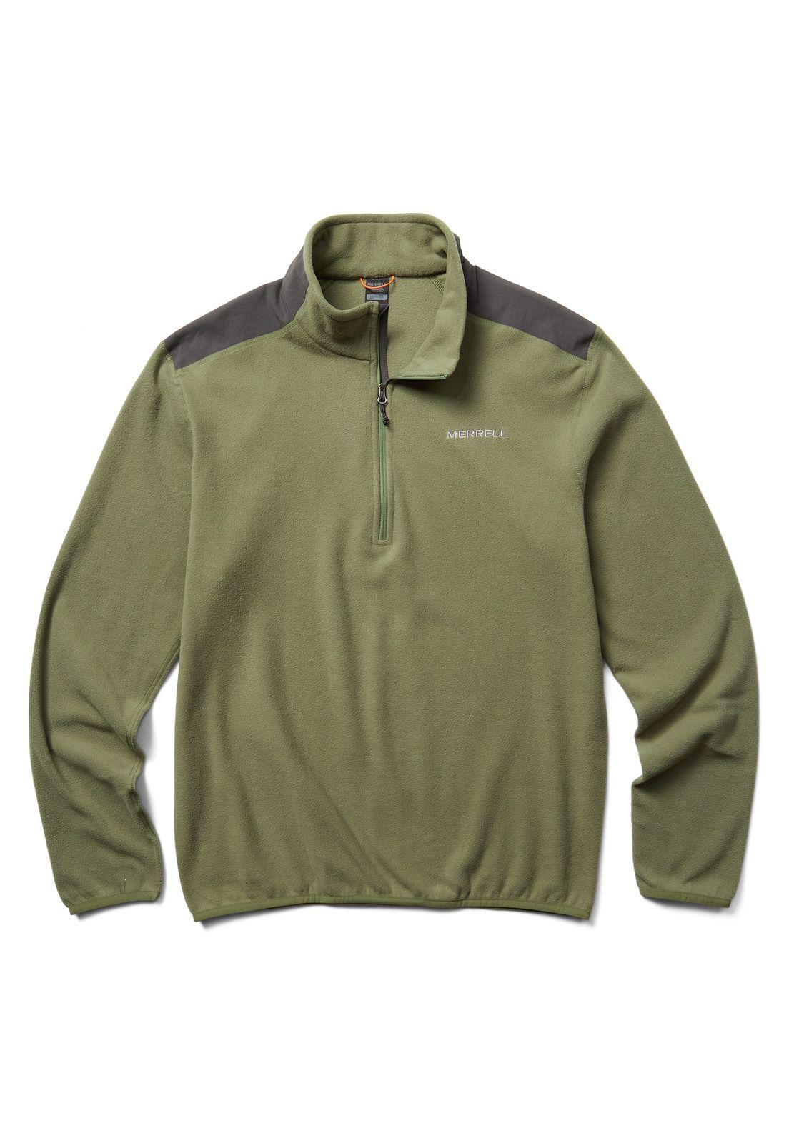 Polar Hombre Terrain 1/4 Zip Verde-0