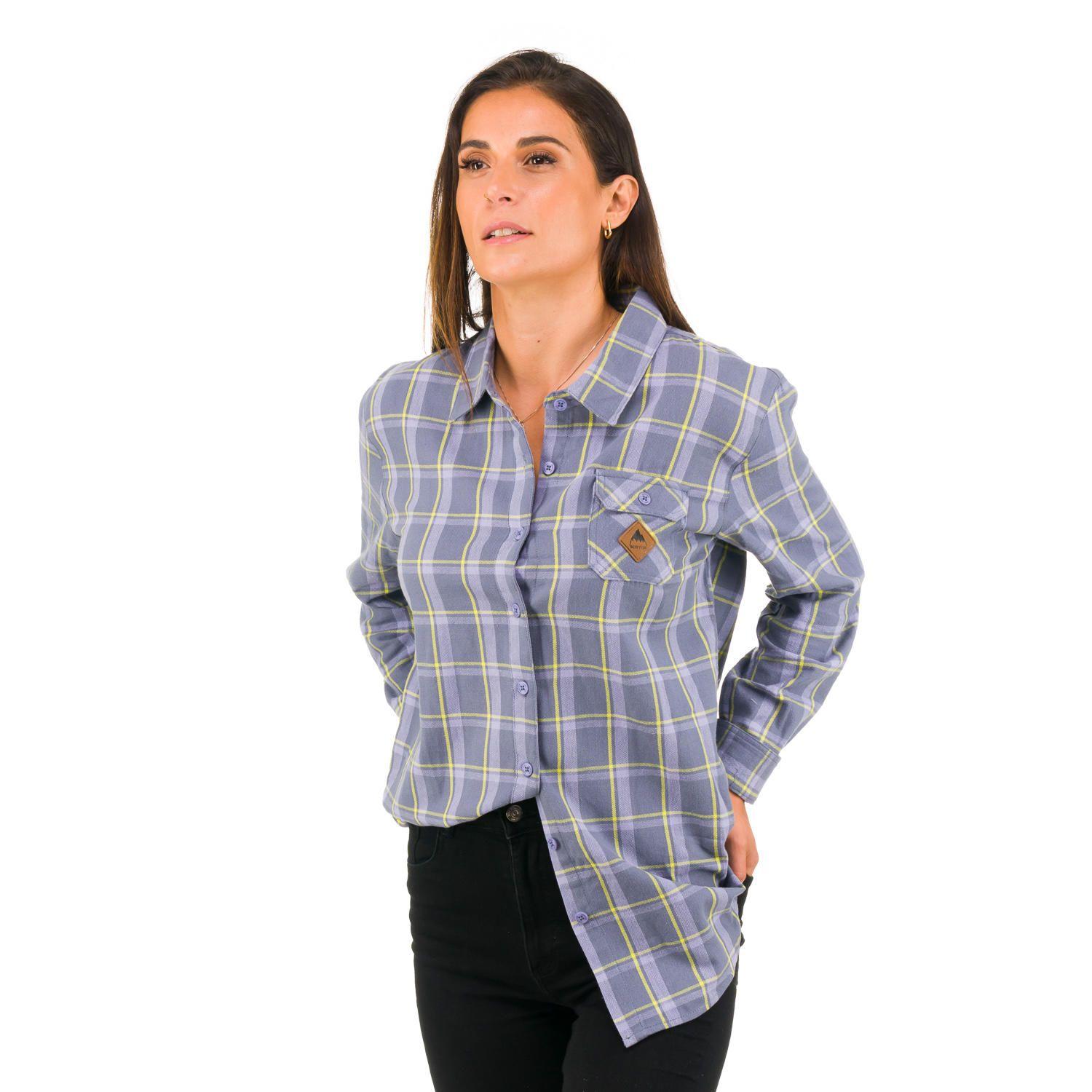 Camisa M/L Mujer Brighton W Lila -1