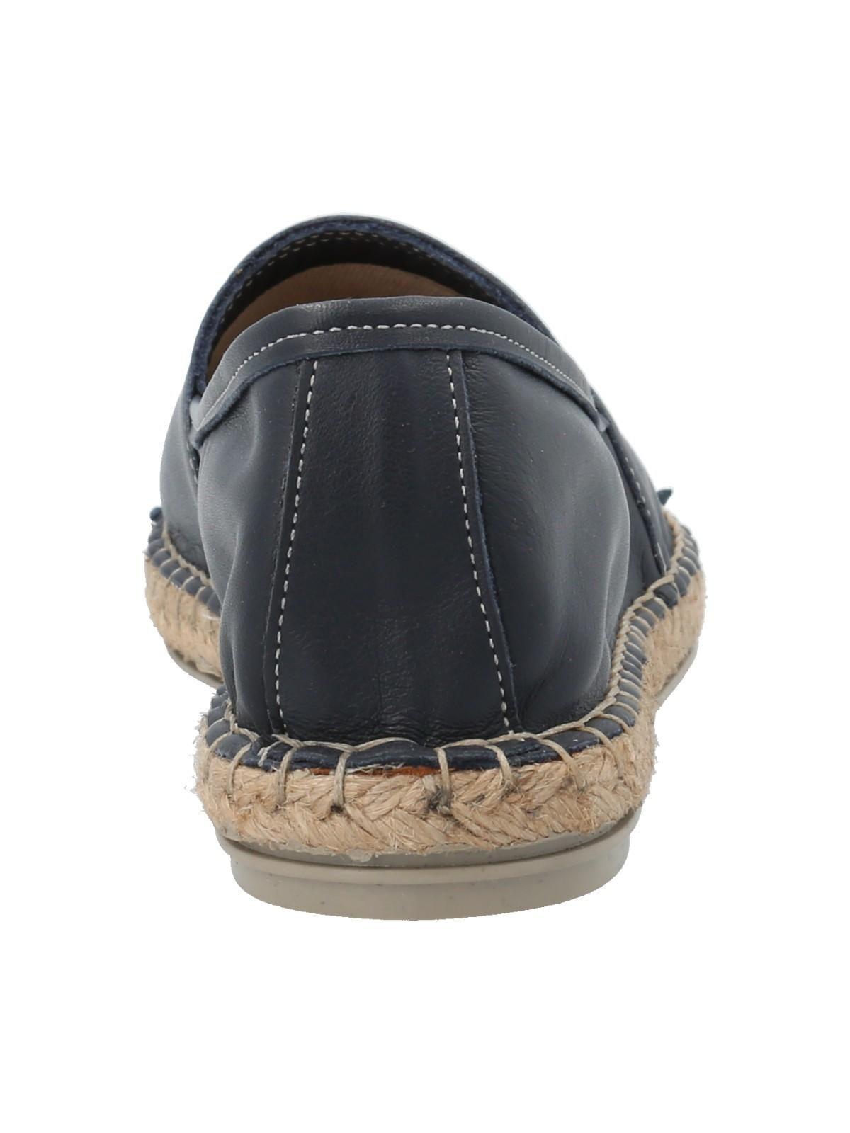 Alpargata Cuero Mujer Houston Azul-6