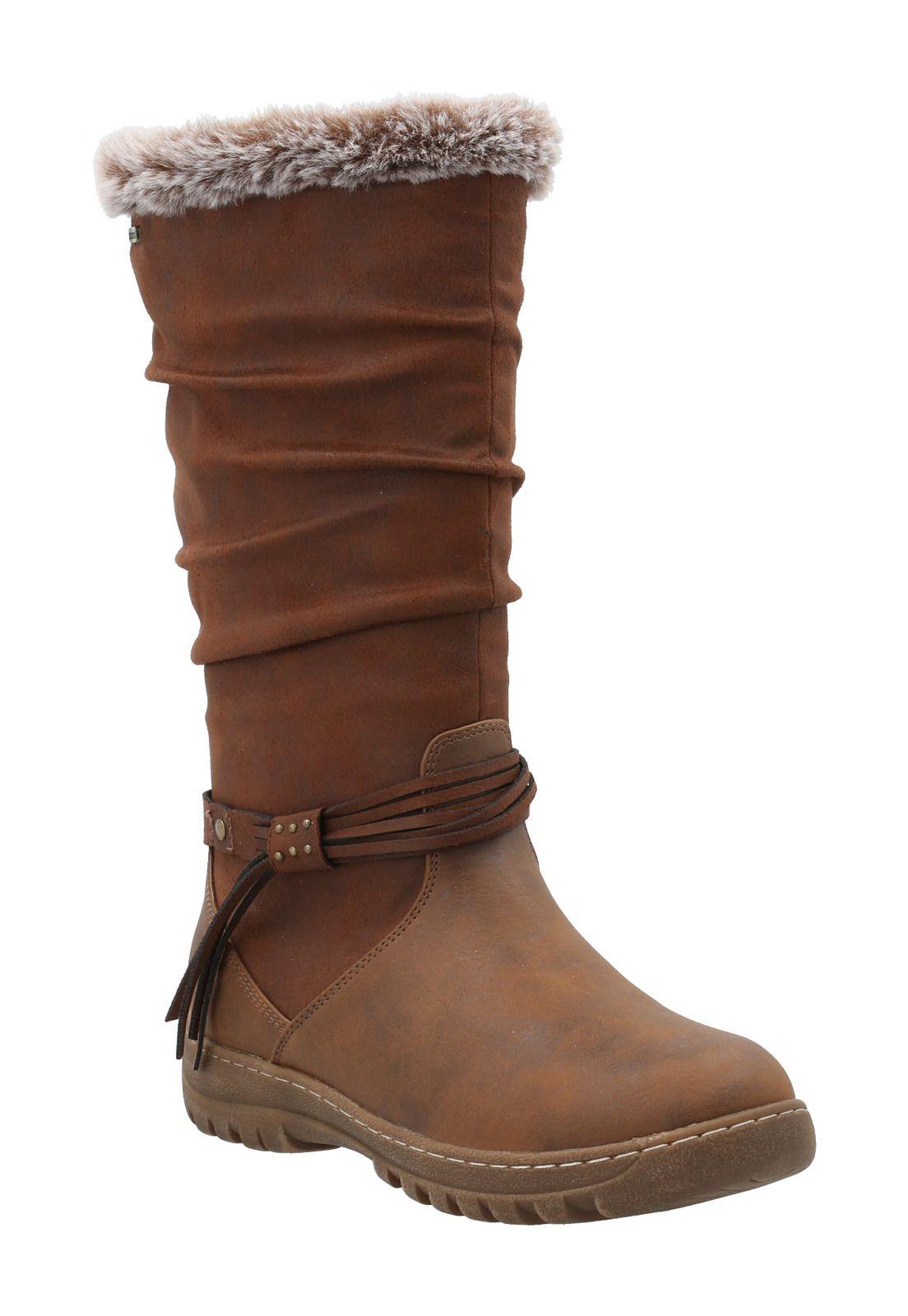 Bota Mujer Darcy Café-0