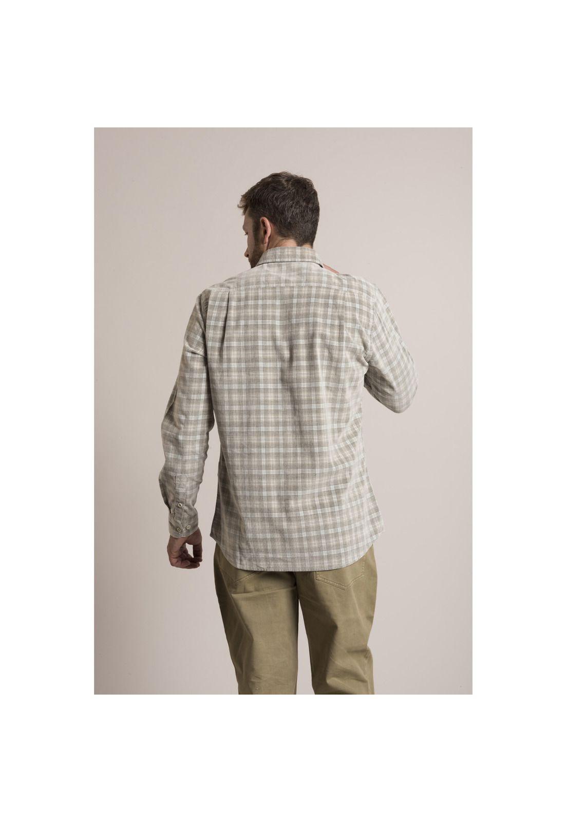 Camisa Cord Tartan Rockford Verde-3