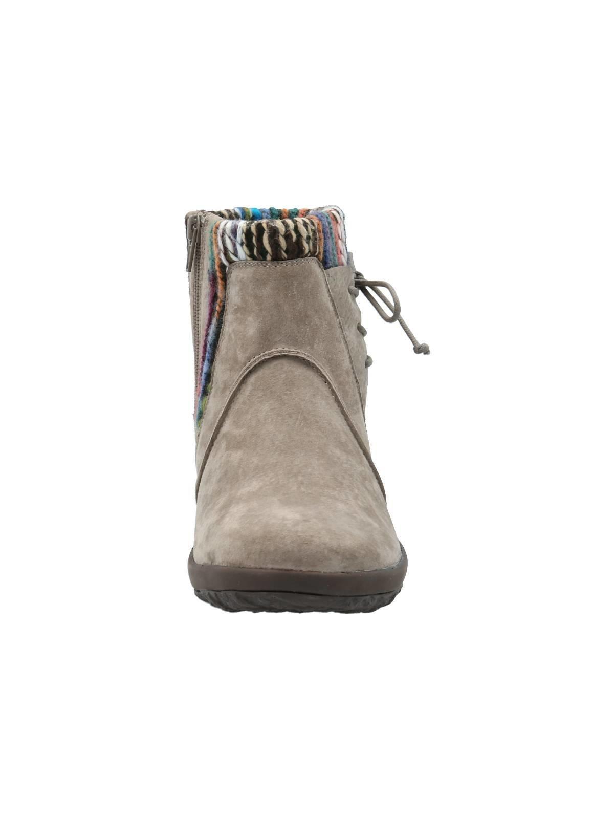 Botín Cuero Mujer Cusia II Gris-3