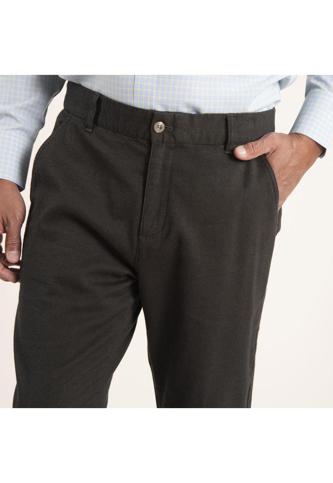 Pantalón Hombre Panal Verde Petróleo-4