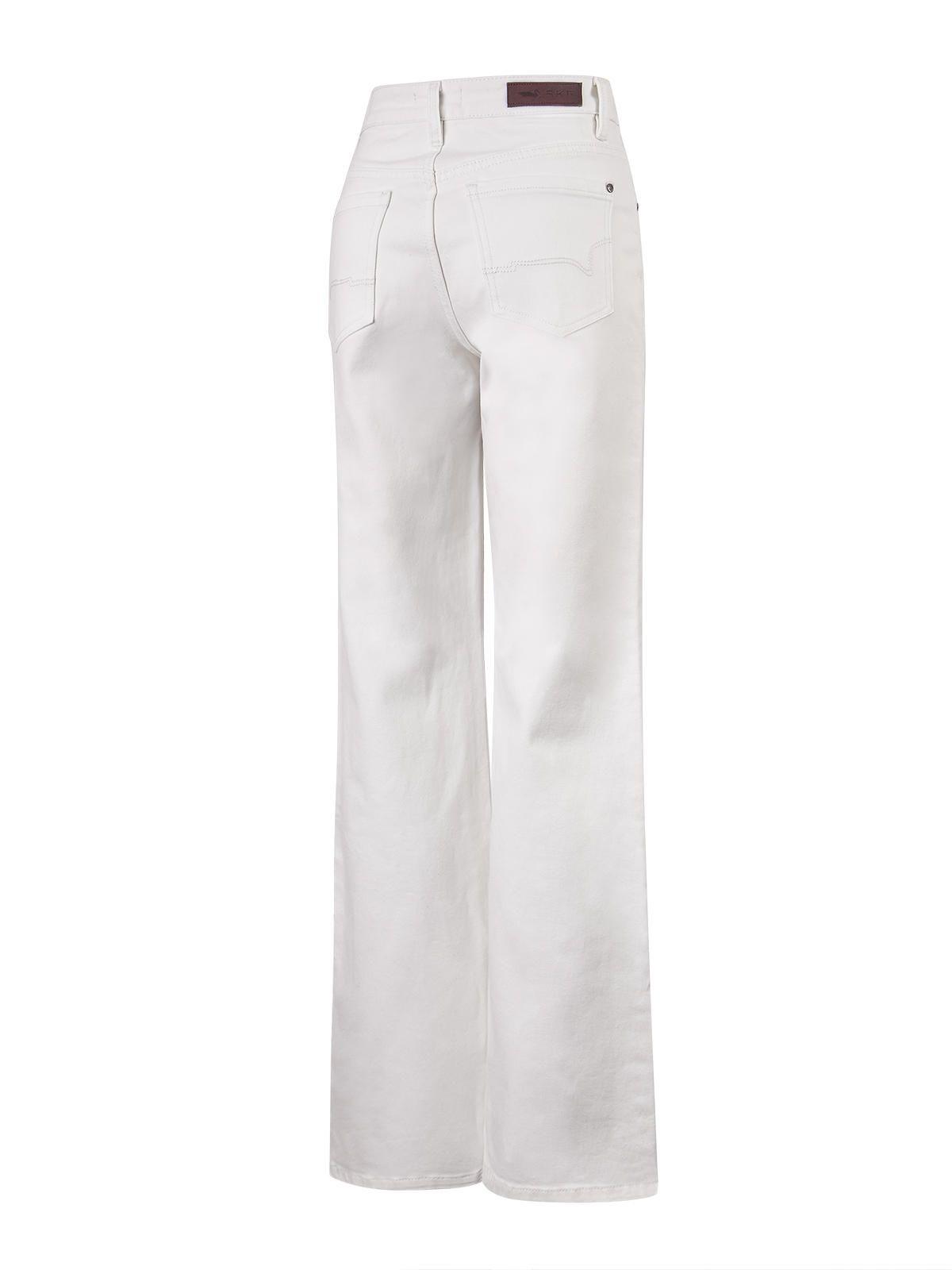 Jeans Fibras Recicladas Mujer Botanica Beige-1