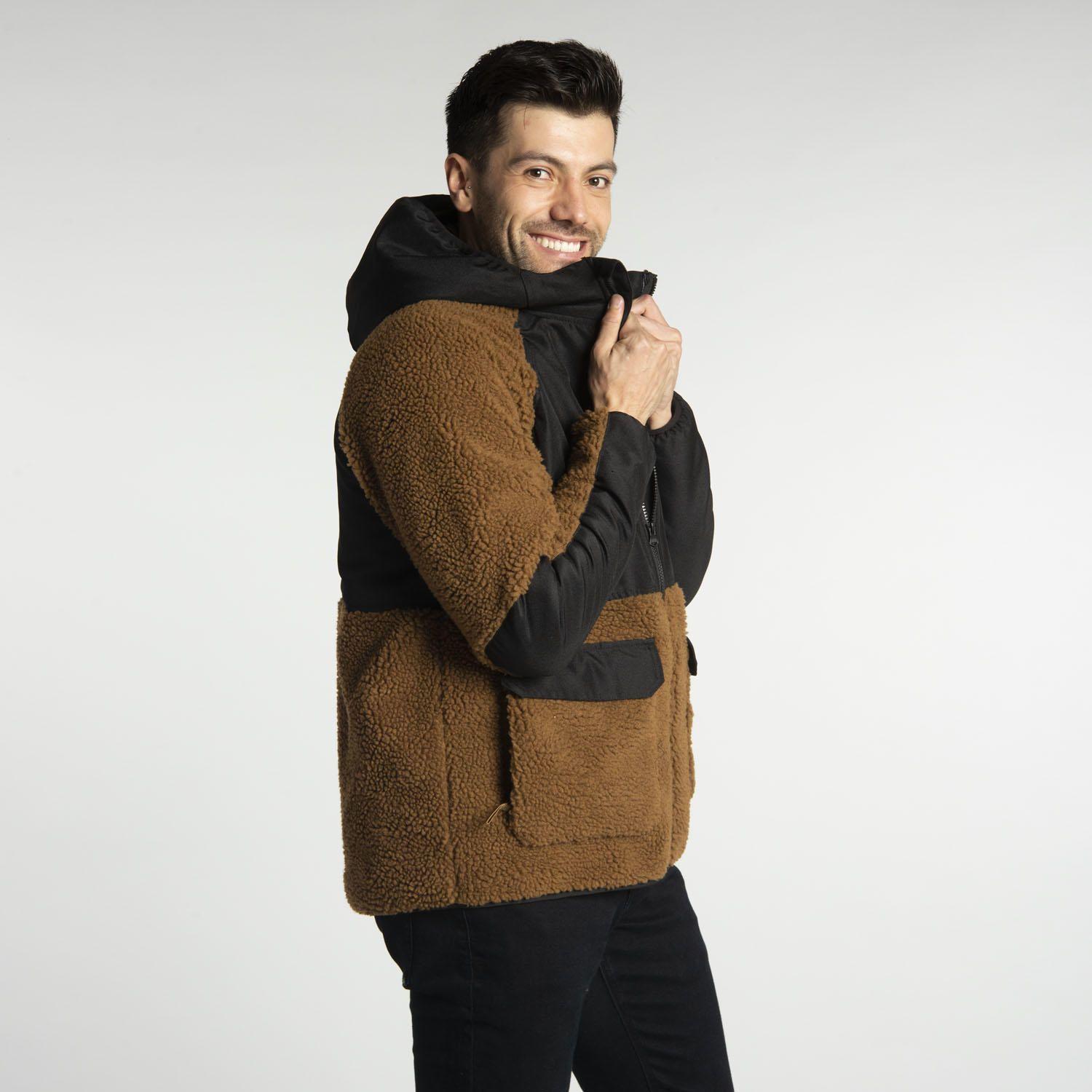 Polar Hombre Fdtn Hybrid Work Jkt Café-1