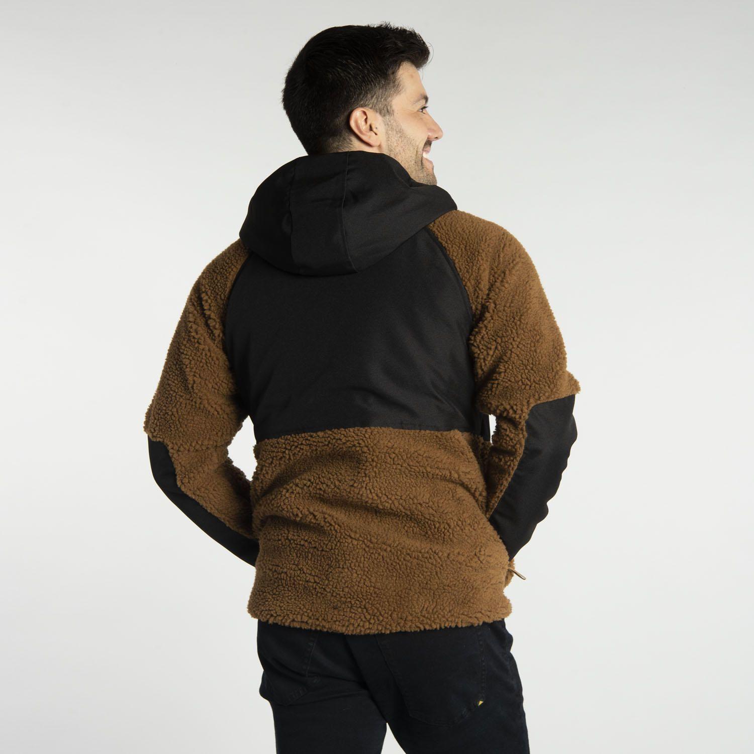 Polar Hombre Fdtn Hybrid Work Jkt Café-2