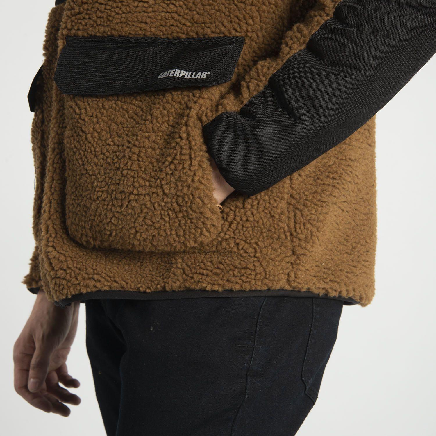 Polar Hombre Fdtn Hybrid Work Jkt Café-3