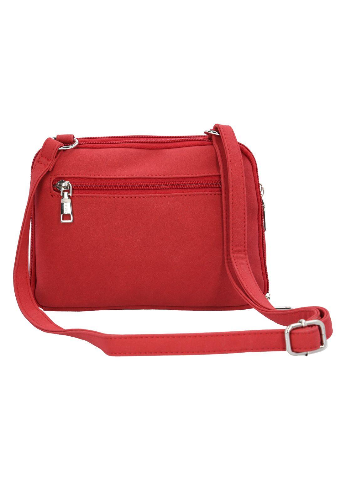 Cartera Rojo Matteo Cross Mujer-2