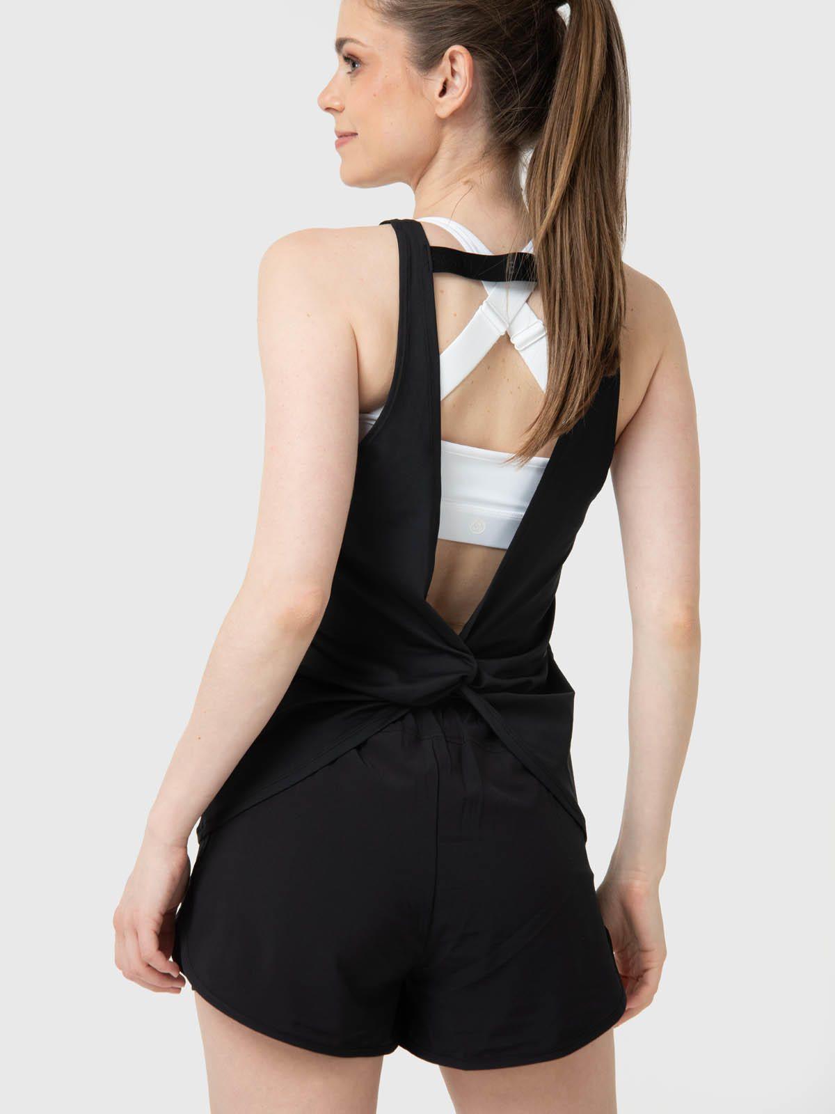 Polera Mujer Tank Cloe Aloe Negro -3