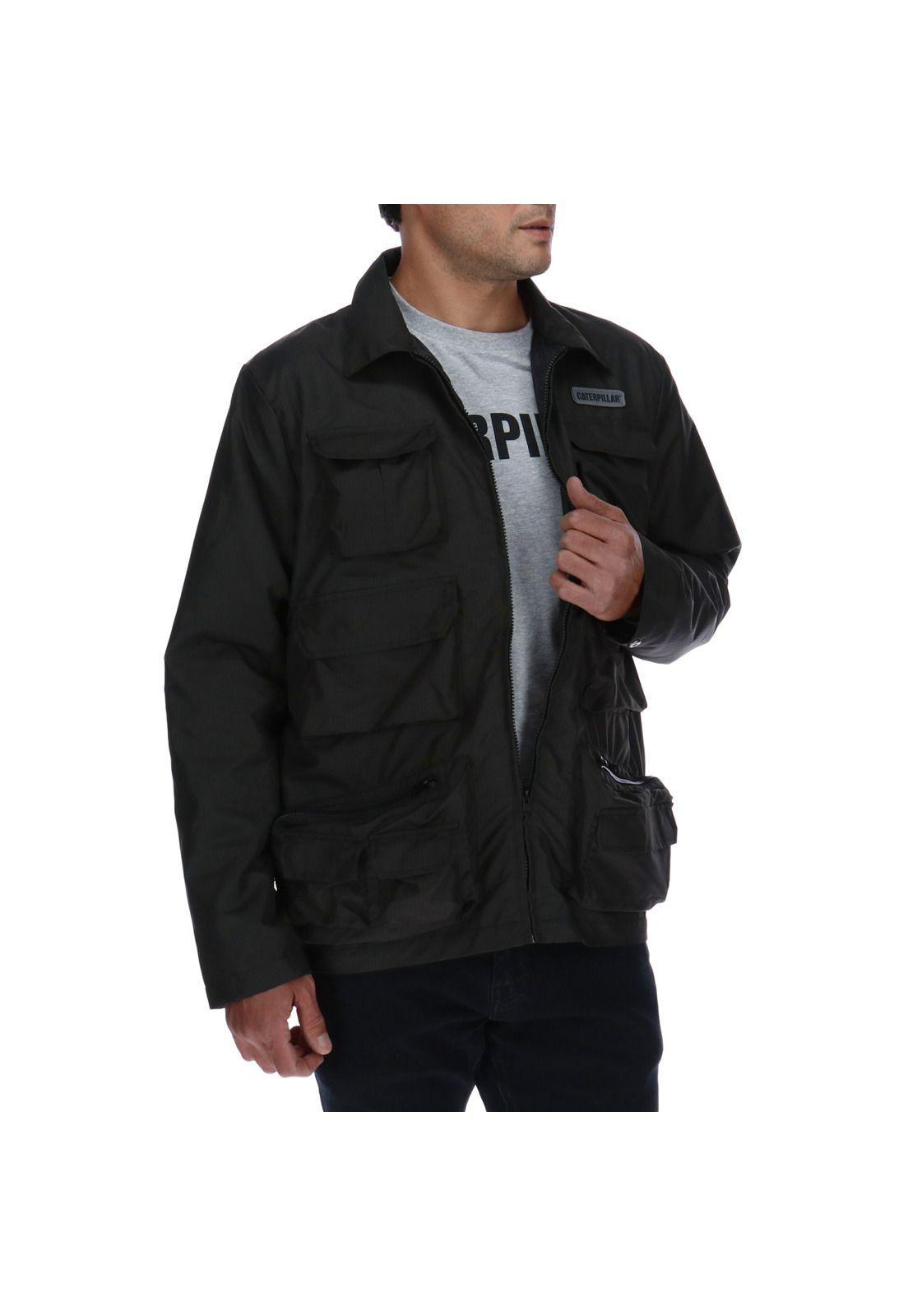 Chaqueta Hombre Origin Utility Jacket Poliéster Negro-3