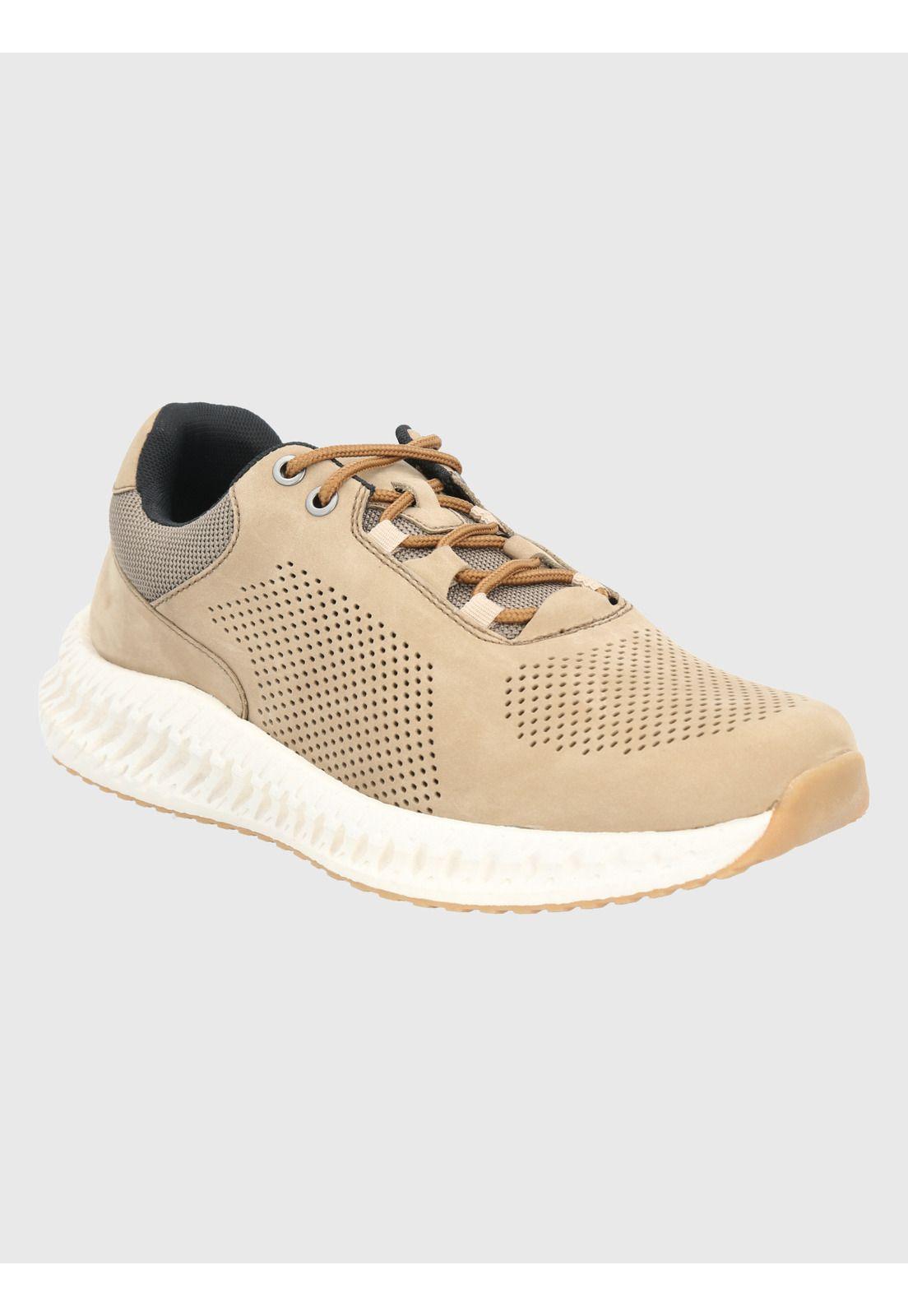 Zapatilla Gris Hombre Spinal Lthr Lace -0