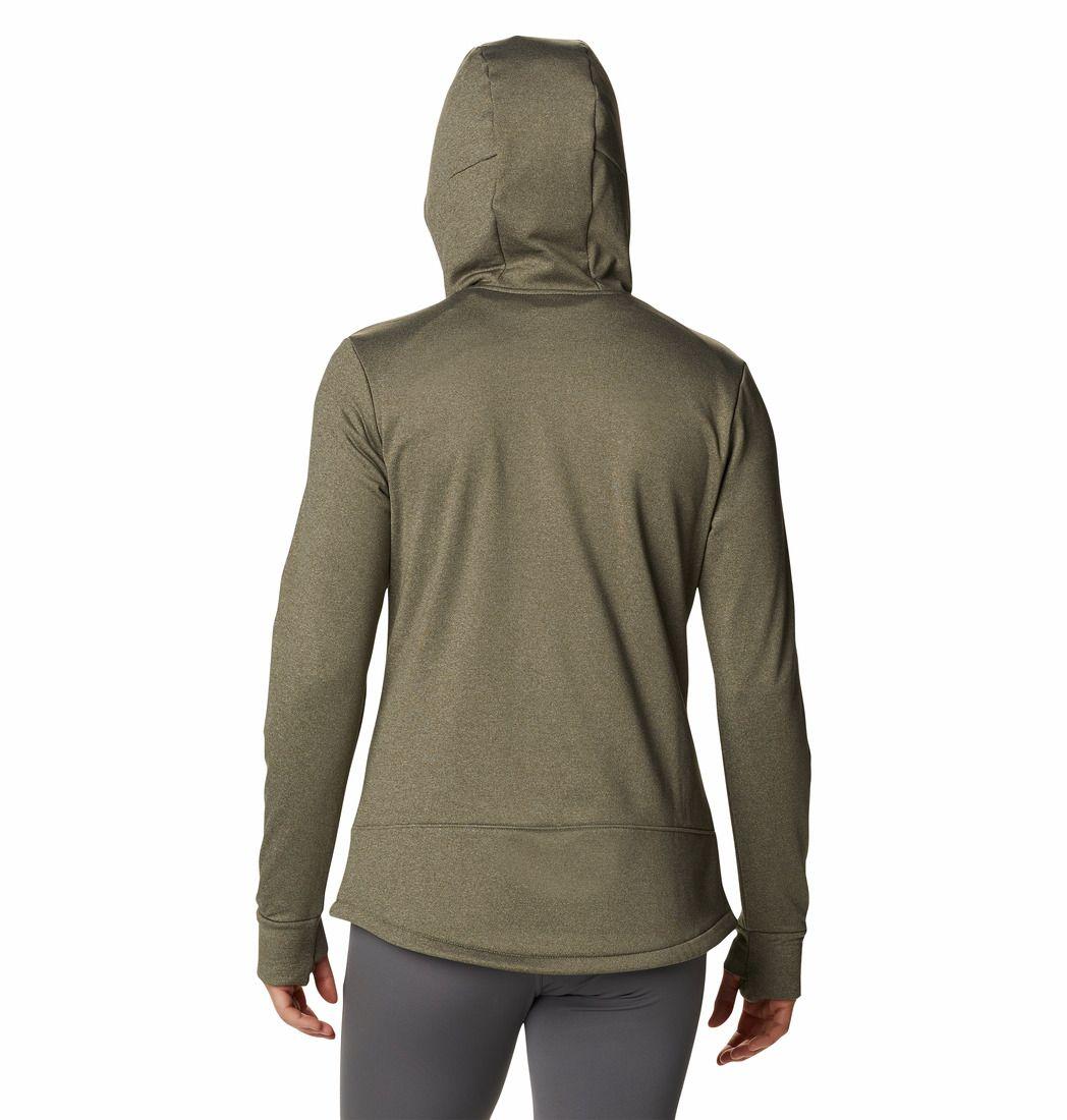 Polerón Mujer Windgates Fleece Fz Verde-2