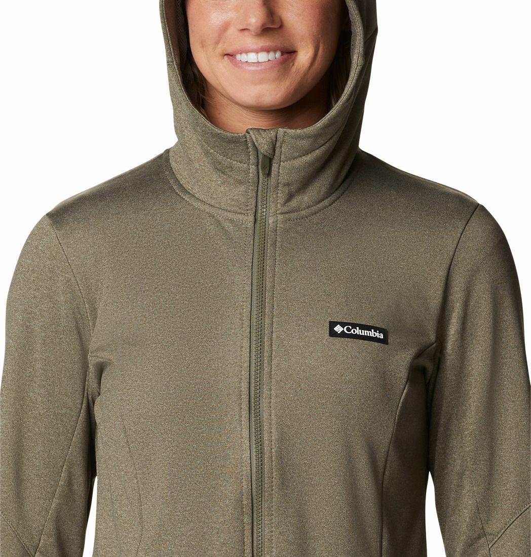 Polerón Mujer Windgates Fleece Fz Verde-4