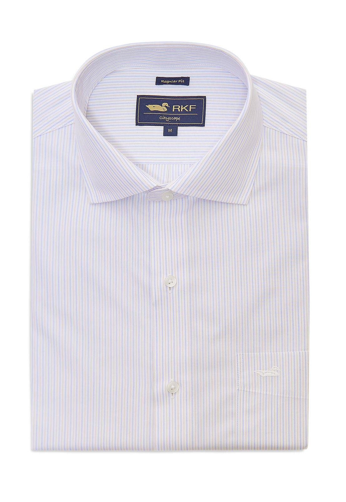 Camisa Libre de Arrugas Algodón Hombre Beige-0