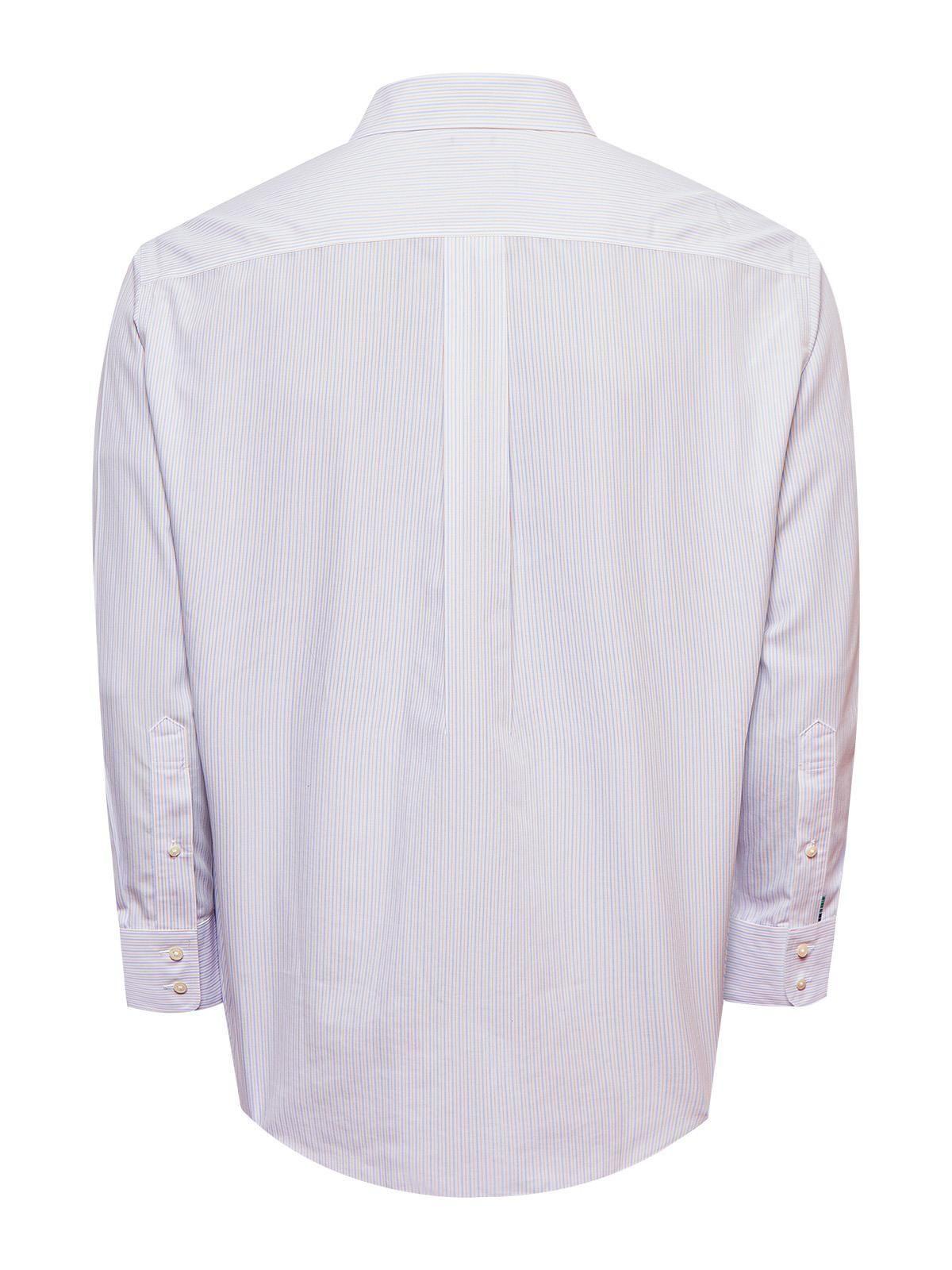 Camisa Libre de Arrugas Algodón Hombre Beige-3