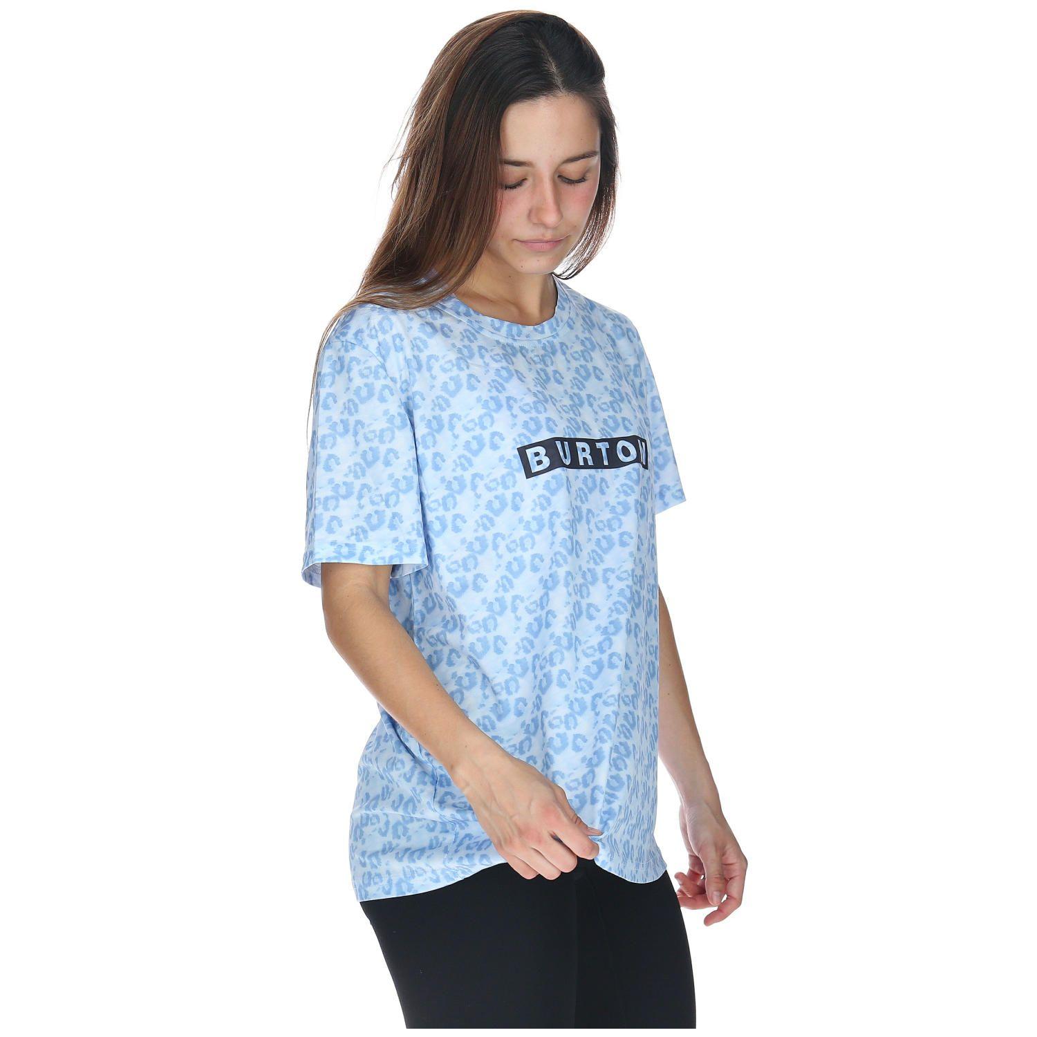 Polera Manga Corta Mtb Printed W Celeste Mujer-4