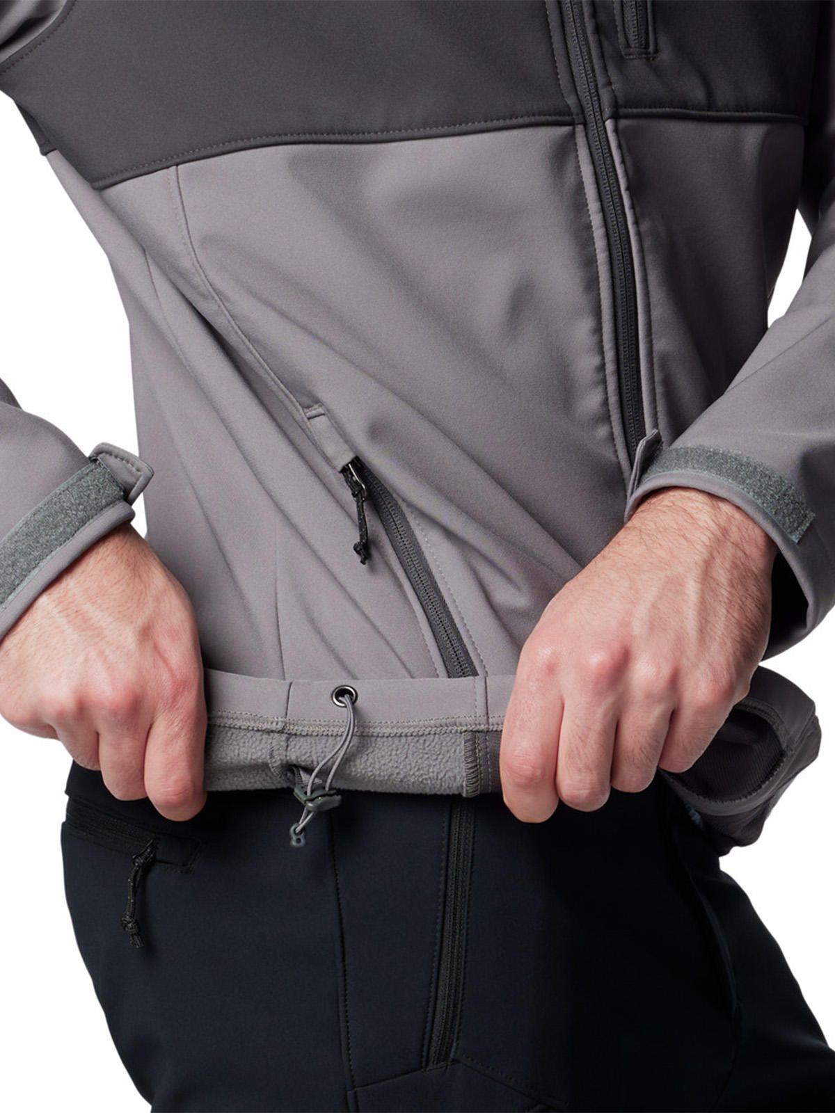 Softshell Hombre Ascender Gris-5