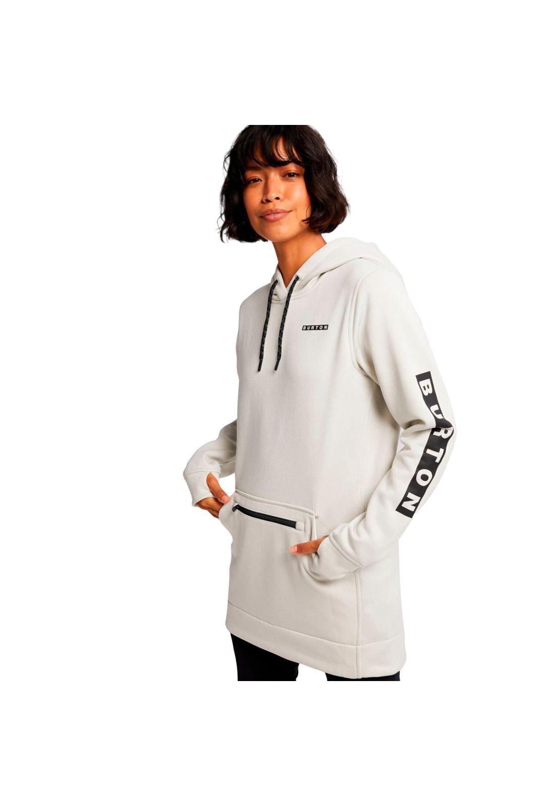 Polerón Mujer Oak Long Crema-0