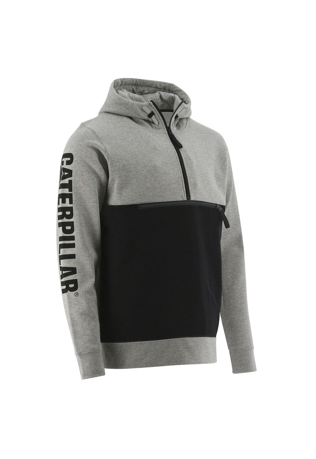 Polerón Hombre Stillwater 1/4 Zip Gris-0