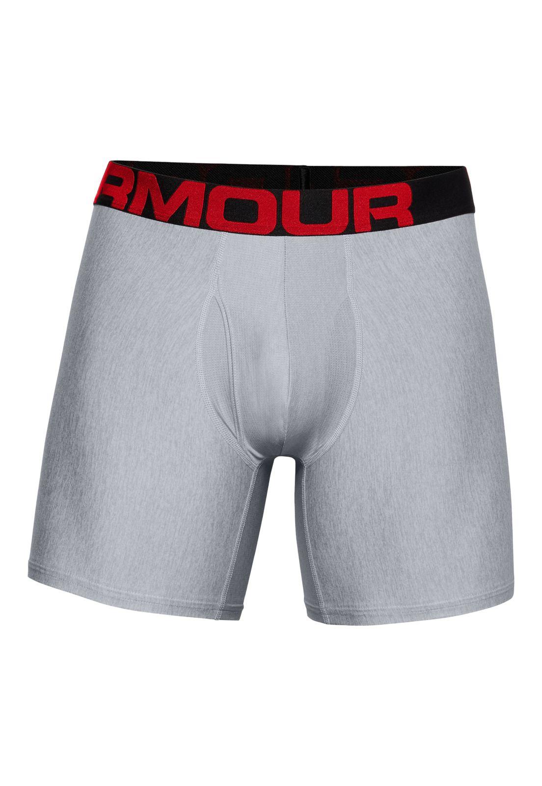 Boxer Hombre Tech 6In 2 Pack Gris-0