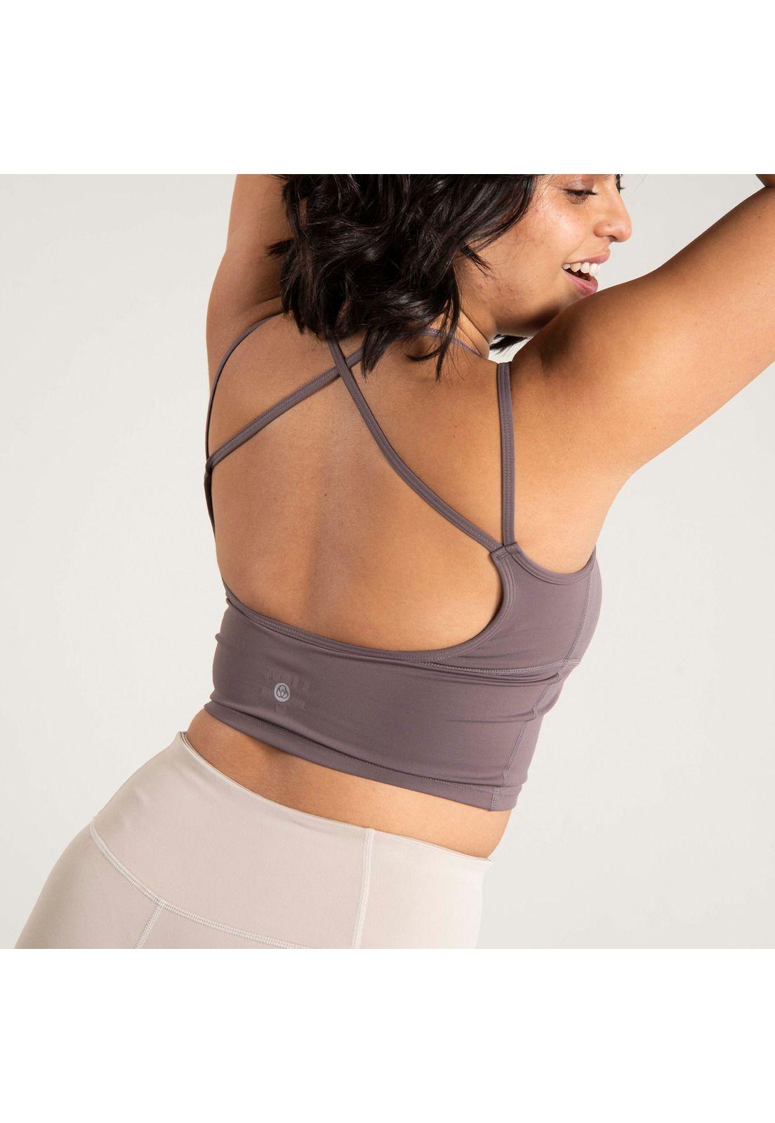 Peto Mujer Crop Top Kel Café Claro-3