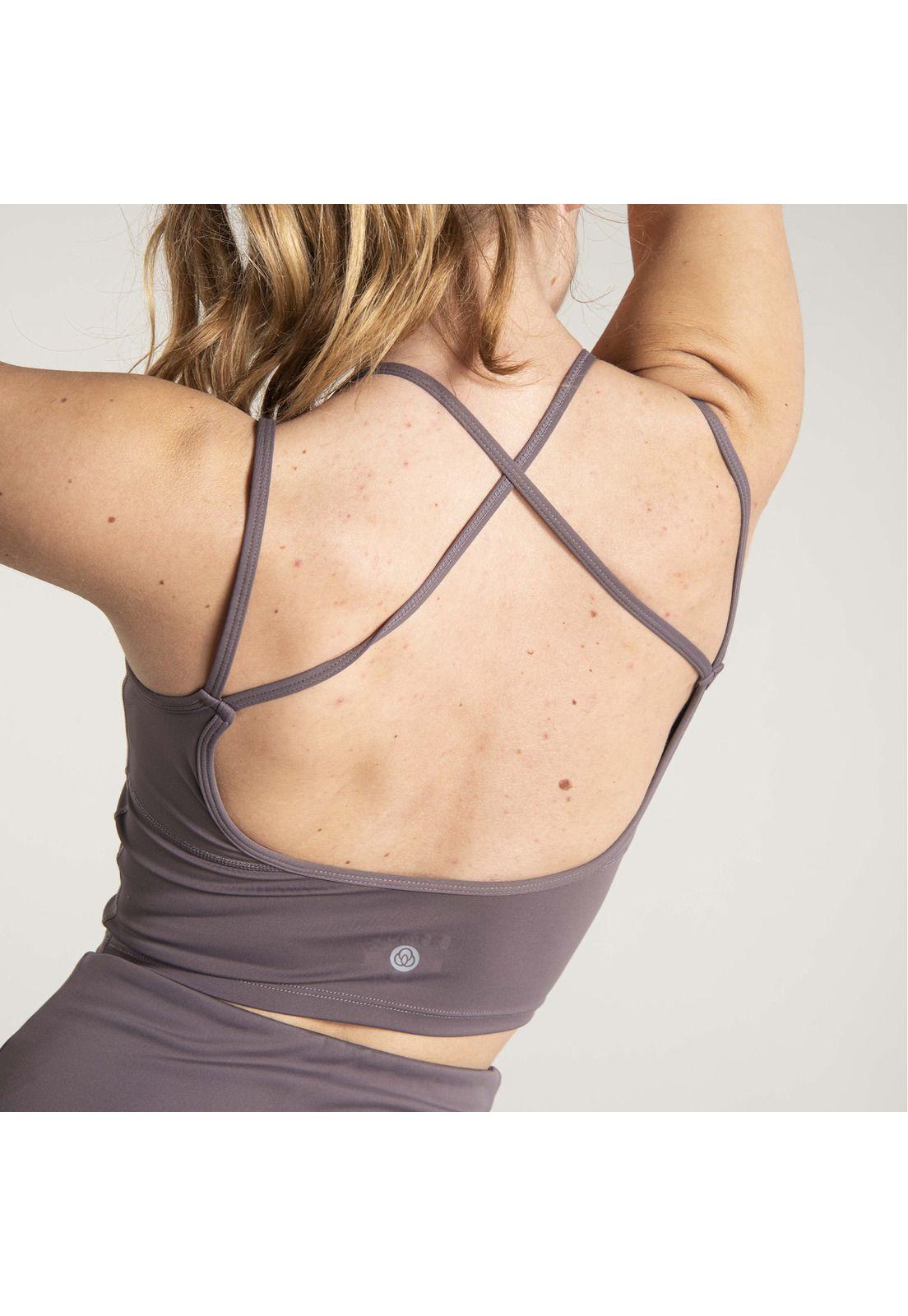Peto Mujer Crop Top Kel Café Claro-7
