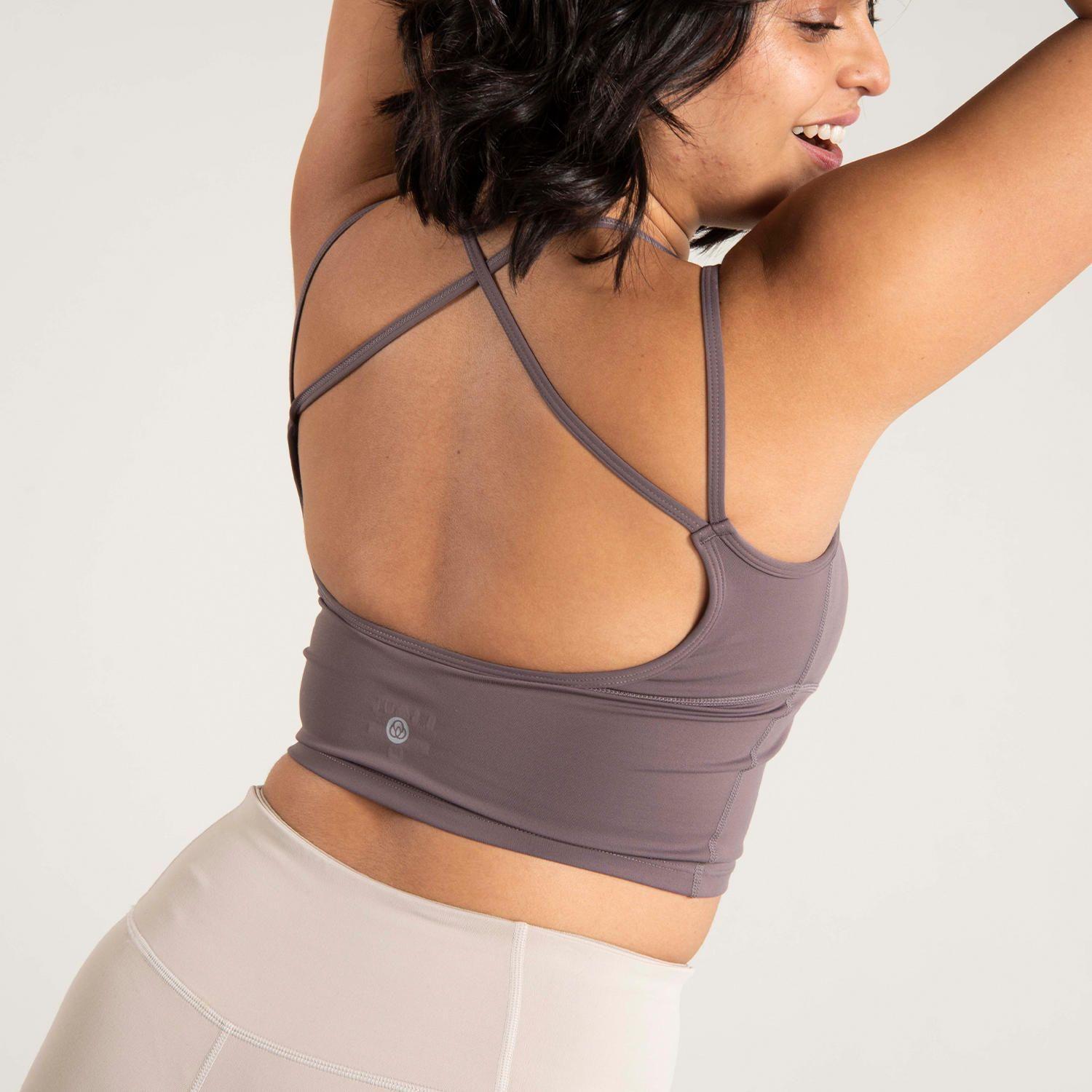 Peto Mujer Crop Top Kel Café Claro-3