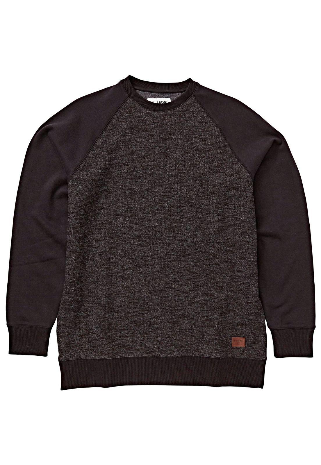Poleron Hombre Balance Crew Negro-0
