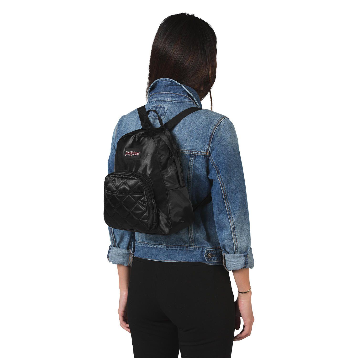 Mochila Mini Half Pint Fx Black Satin Diamond-3