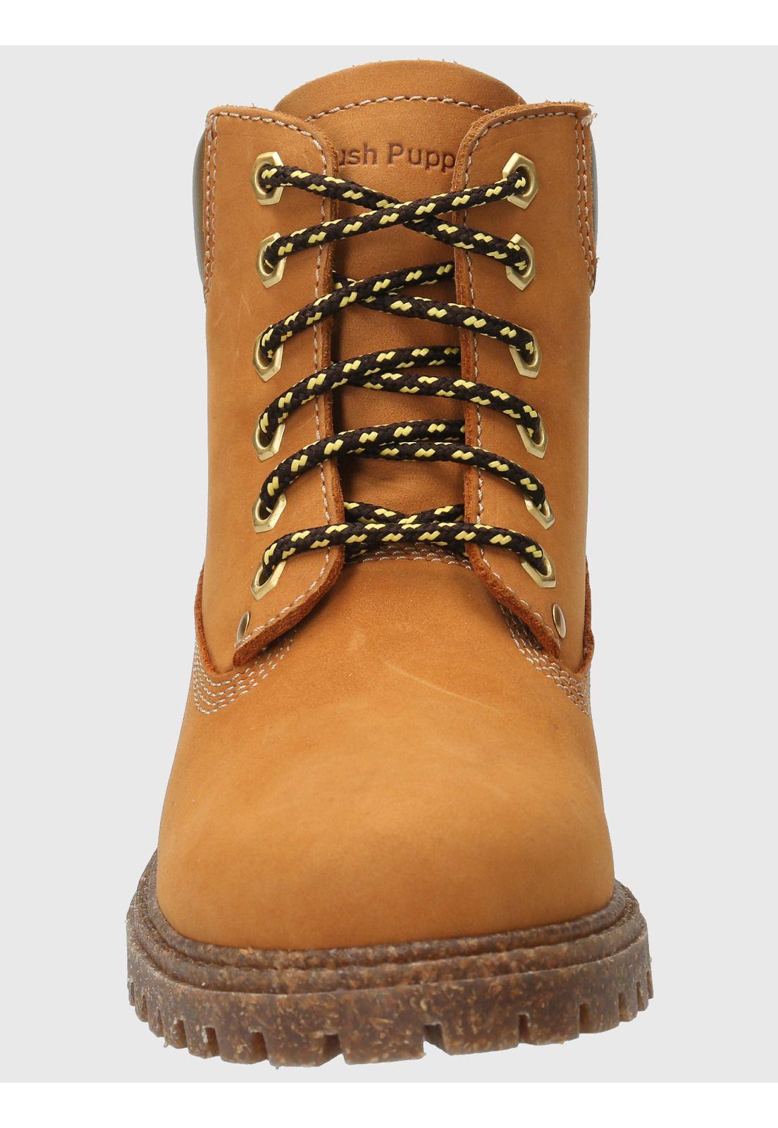 Botin Cuero Mujer Hatton Amarillo-3