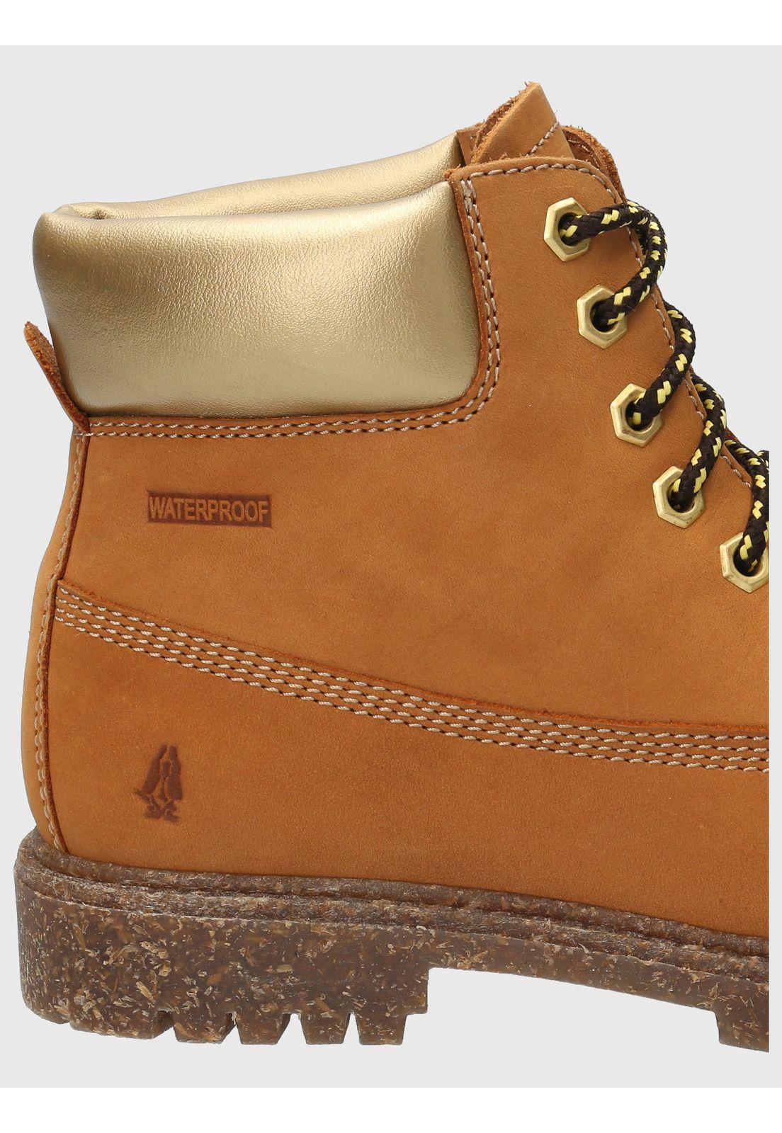 Botin Cuero Mujer Hatton Amarillo-7