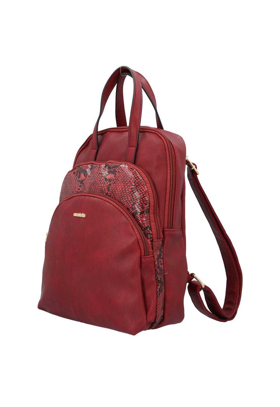 Mochila Mujer Stepha Rojo-1