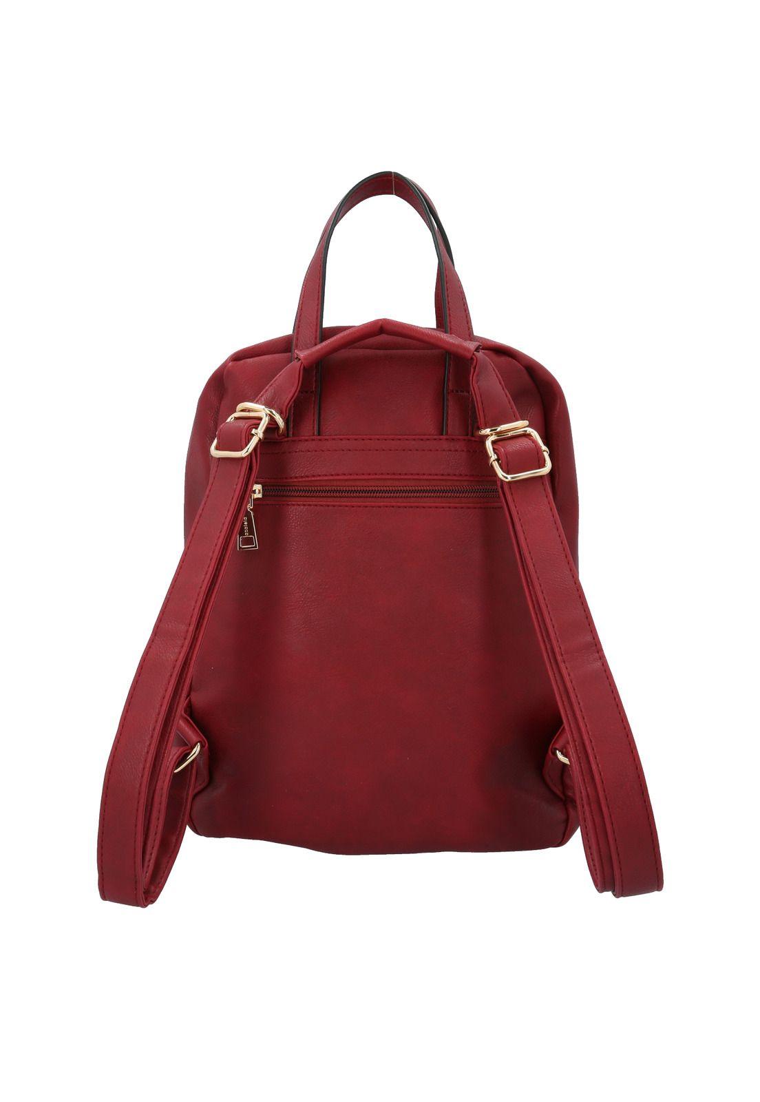 Mochila Mujer Stepha Rojo-2