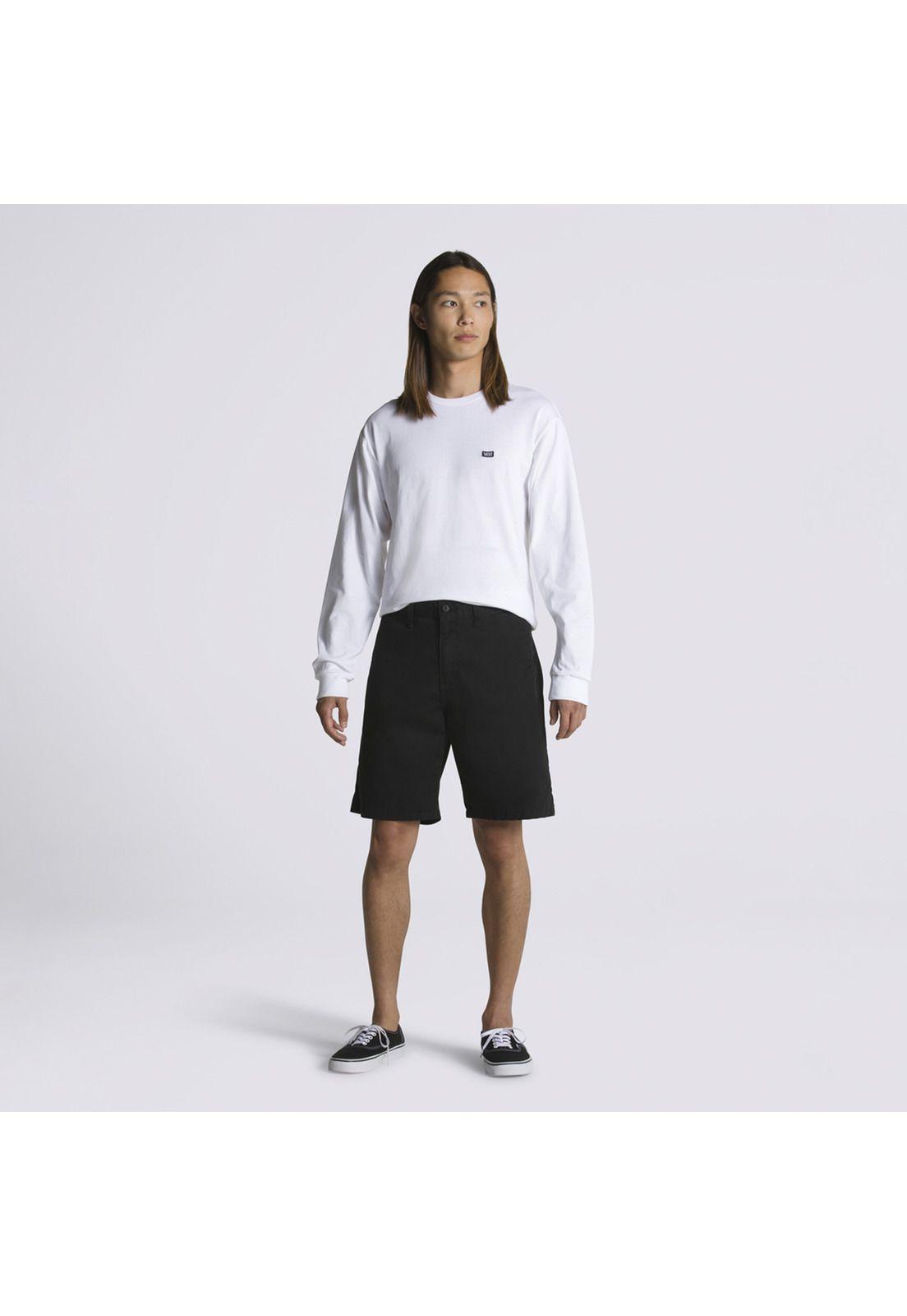 Short Mn Authentic Chino R Negro Hombre-0