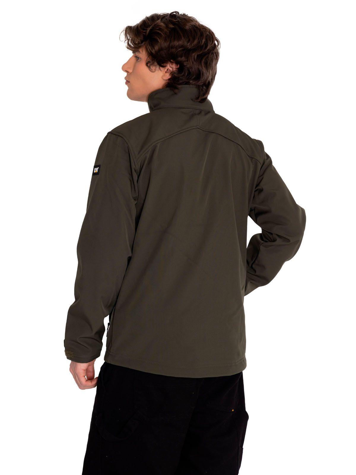 Chaqueta Hombre Essential Softshell Verde-3