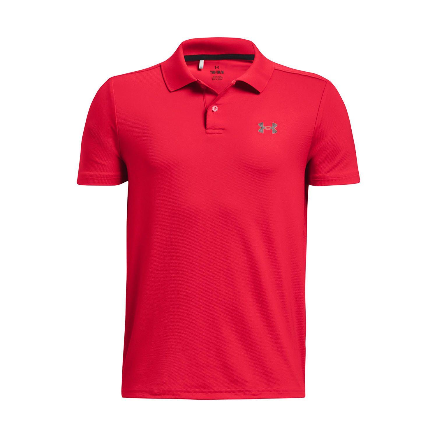 Polo Golf Performance Rojo Niño-0