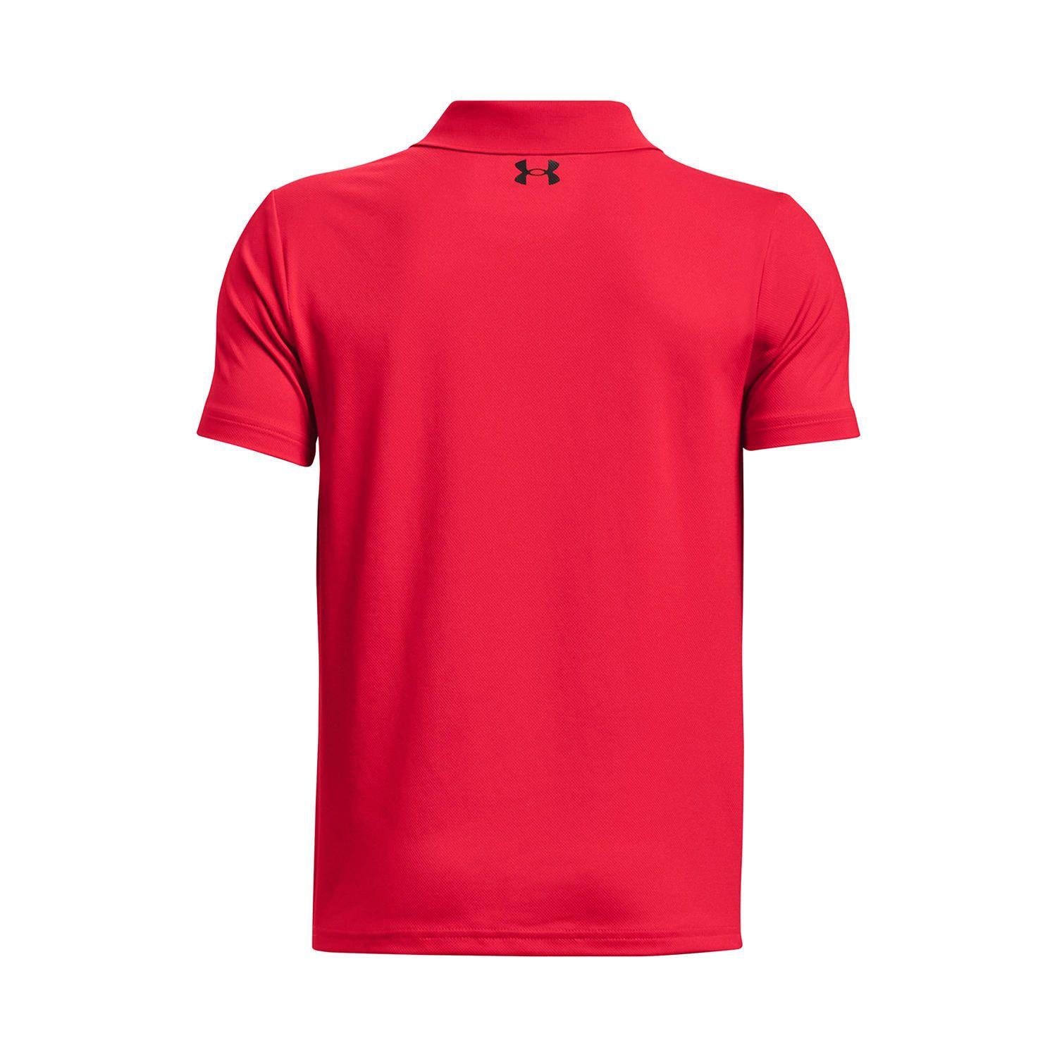 Polo Golf Performance Rojo Niño-1