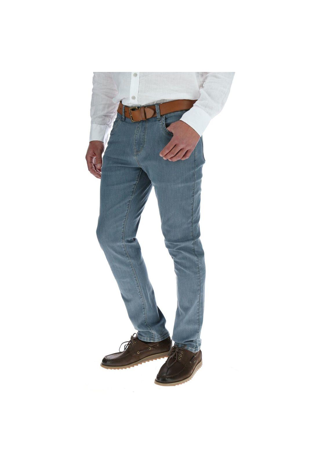 Jeans Hombre Bari Gris-1