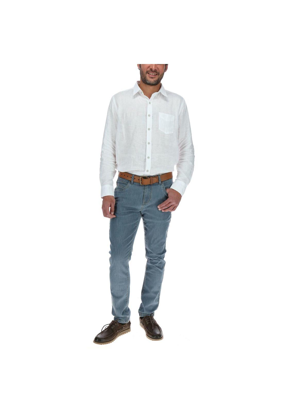Jeans Hombre Bari Gris-4